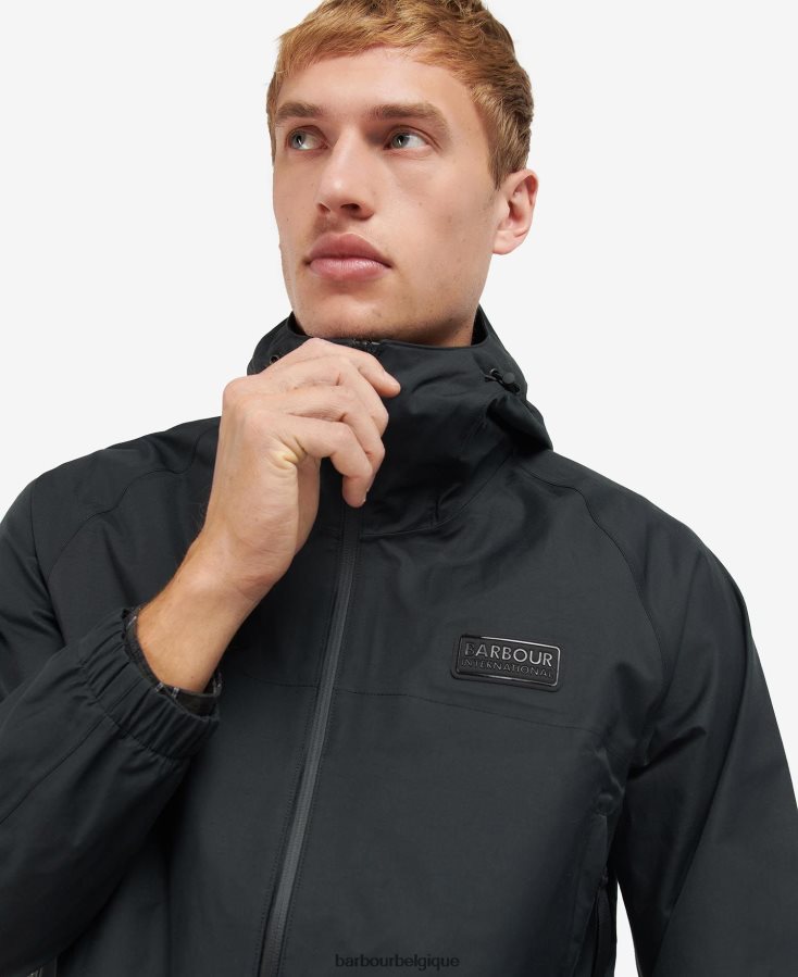 vêtements Barbour veste imperméable berkley champignon noir Hommes T2L6ZP192