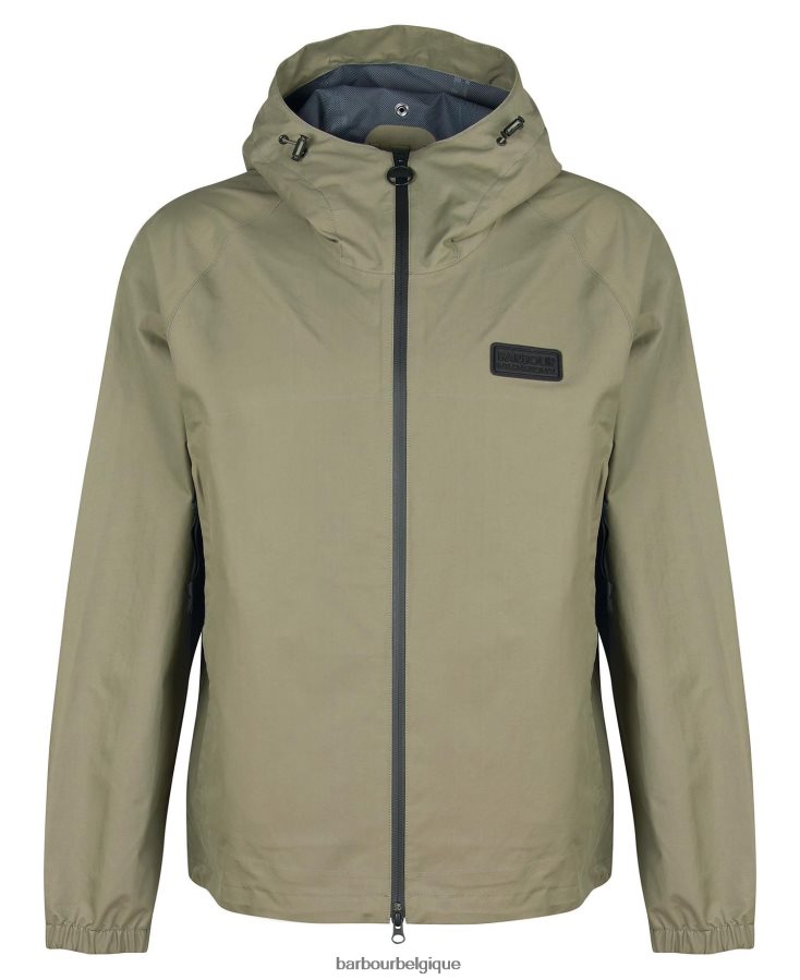 vêtements Barbour veste imperméable berkley champignon noir Hommes T2L6ZP218