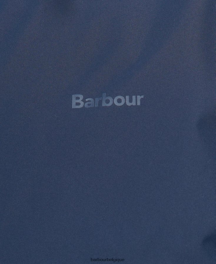 vêtements Barbour veste imperméable à capuche dormus marine/robe Hommes T2L6ZP188
