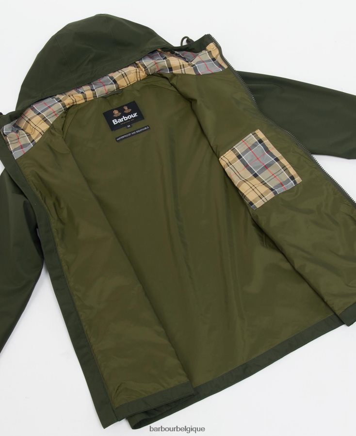 vêtements Barbour veste imperméable à capuche dormus marine/robe Hommes T2L6ZP200