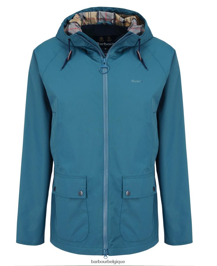 vêtements Barbour veste imperméable à capuche dormus marine/robe Hommes T2L6ZP212