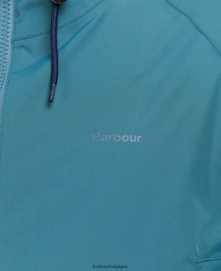 vêtements Barbour veste imperméable à capuche dormus marine/robe Hommes T2L6ZP212
