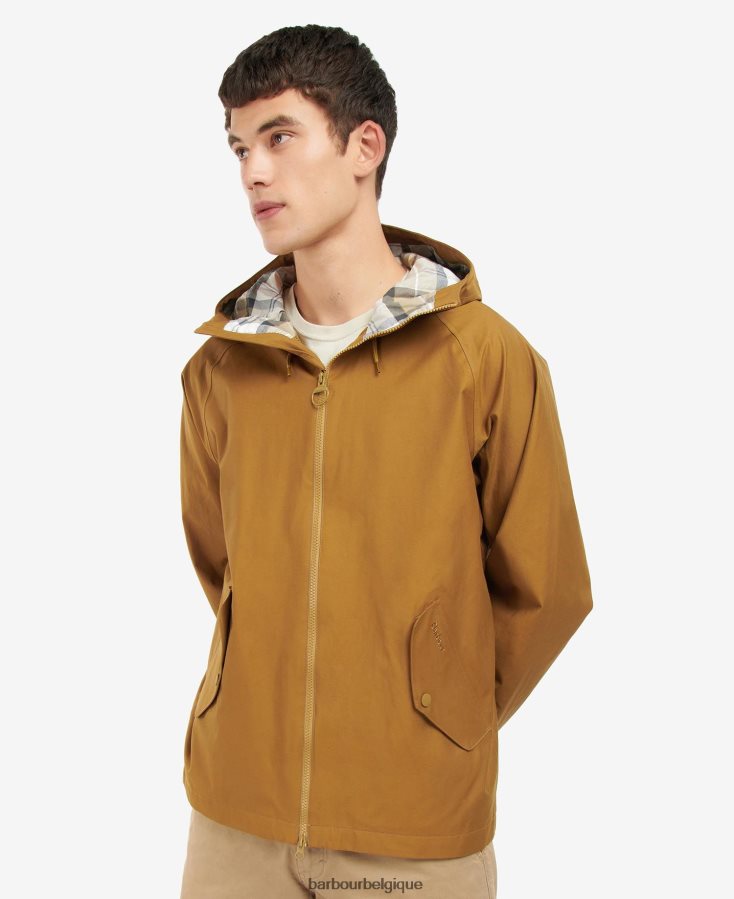 vêtements Barbour veste imperméable holby roux Hommes T2L6ZP209