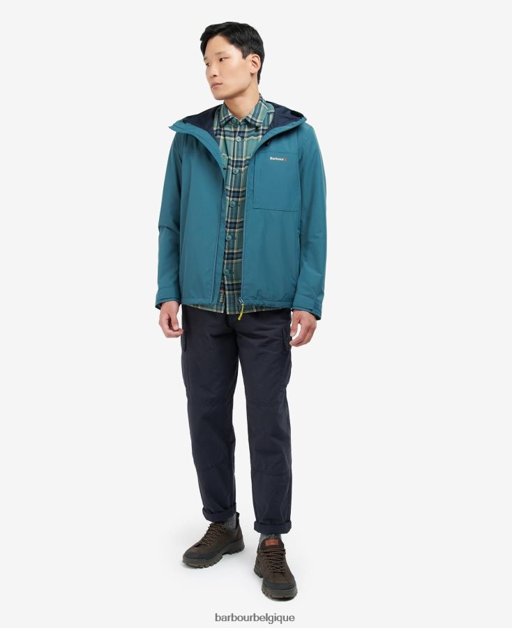 vêtements Barbour veste imperméable kenton lac Hommes T2L6ZP197