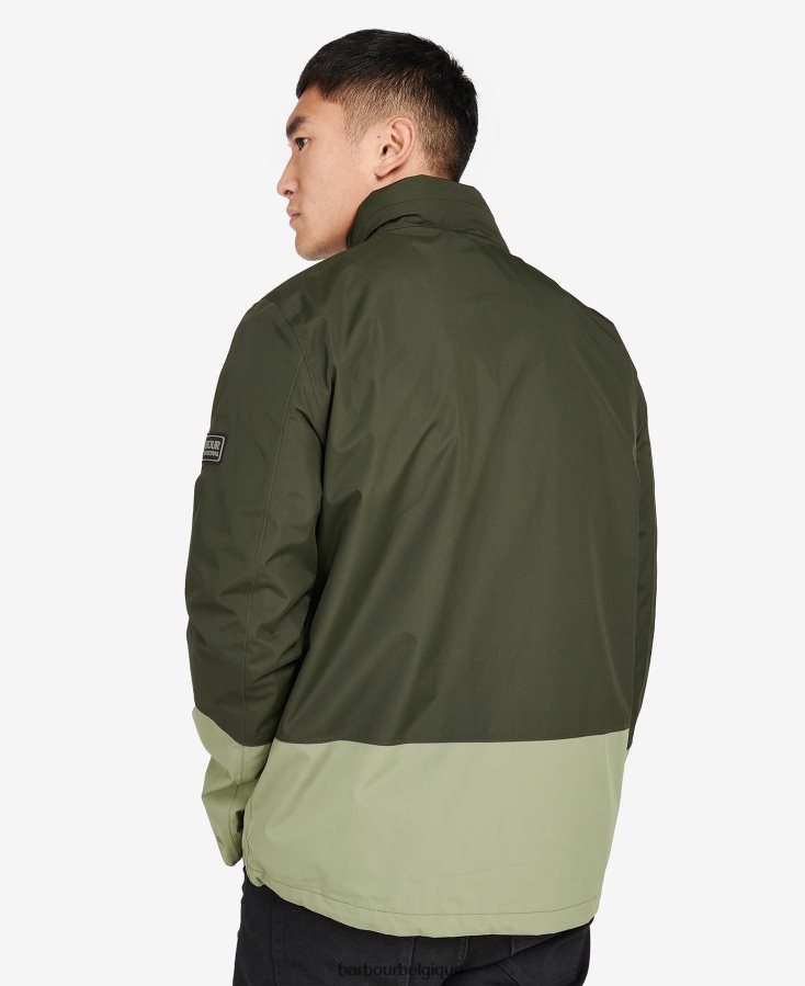 vêtements Barbour veste imperméable obel sage Hommes T2L6ZP213