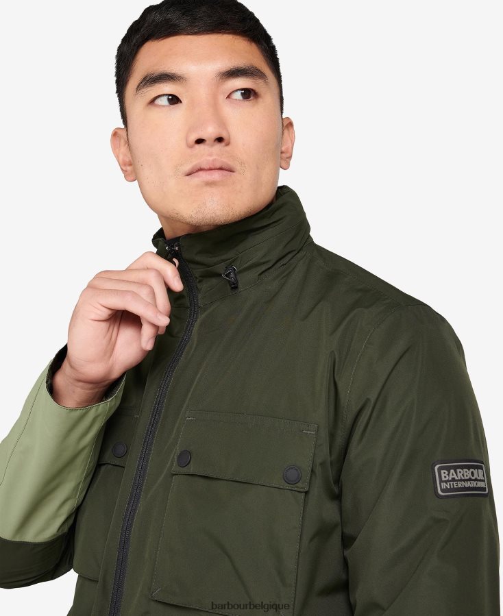vêtements Barbour veste imperméable obel sage Hommes T2L6ZP213