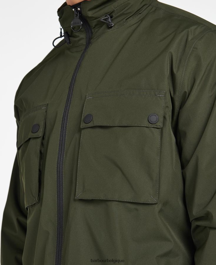 vêtements Barbour veste imperméable obel sage Hommes T2L6ZP213