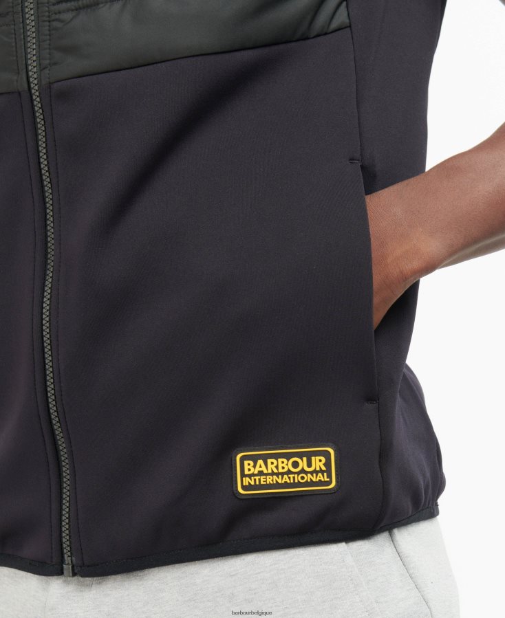 vêtements Barbour gilet matelassé jackson noir classique Hommes T2L6ZP152