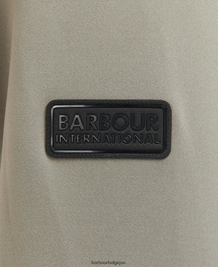 vêtements Barbour sweat matelassé bromley champignon noir Hommes T2L6ZP157