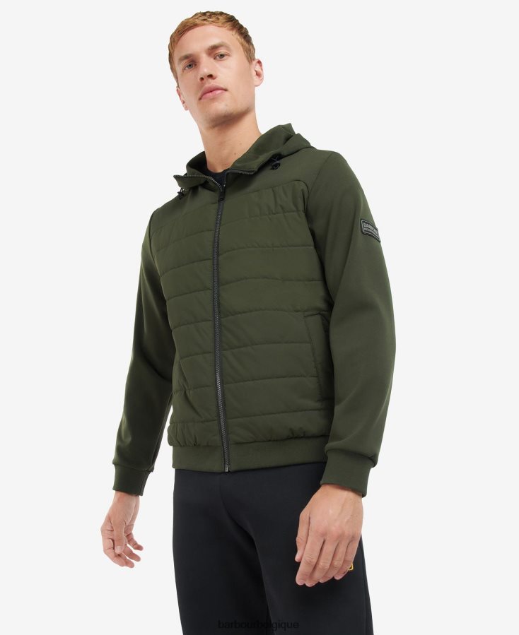 vêtements Barbour sweat matelassé forêt Hommes T2L6ZP145