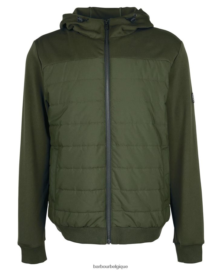 vêtements Barbour sweat matelassé forêt Hommes T2L6ZP145