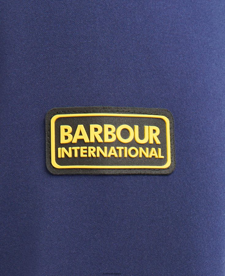 vêtements Barbour sweat matelassé vinnie bleu d\'encre Hommes T2L6ZP129