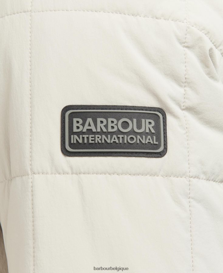 vêtements Barbour veste-chemise matelassée touring noir classique Hommes T2L6ZP135