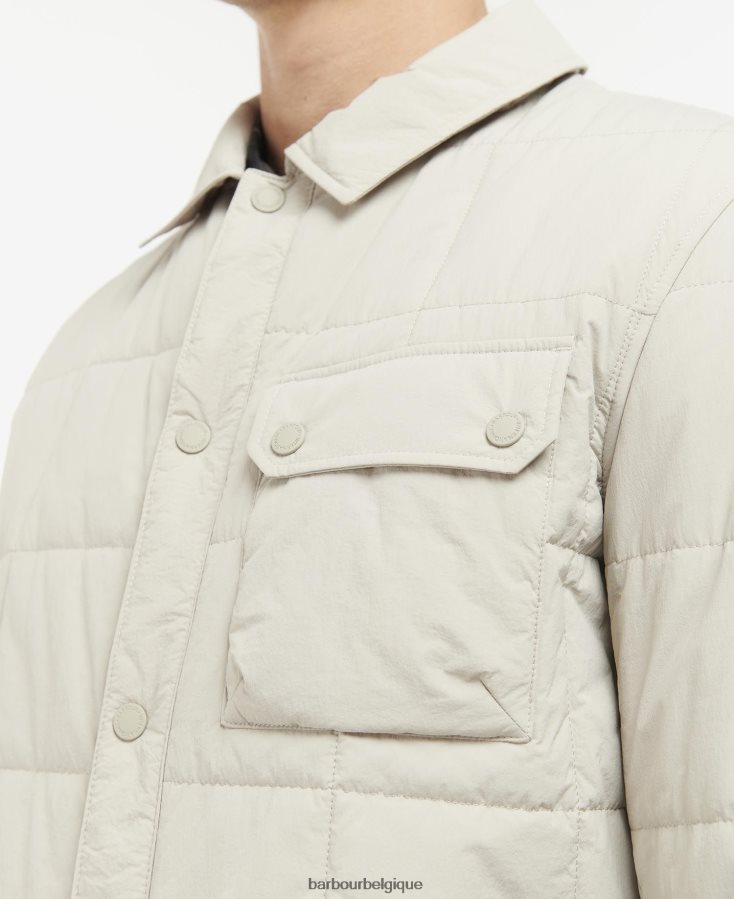 vêtements Barbour veste-chemise matelassée touring noir classique Hommes T2L6ZP135