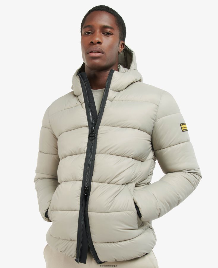 vêtements Barbour veste matelassée Legacy Bobber béton Hommes T2L6ZP136