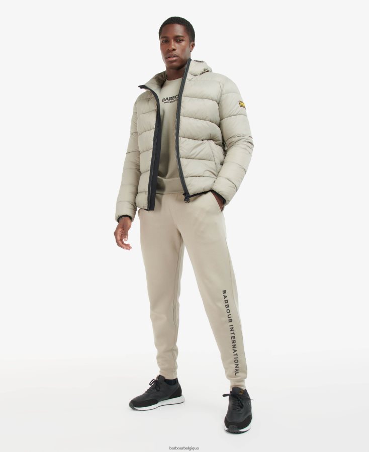 vêtements Barbour veste matelassée Legacy Bobber béton Hommes T2L6ZP136