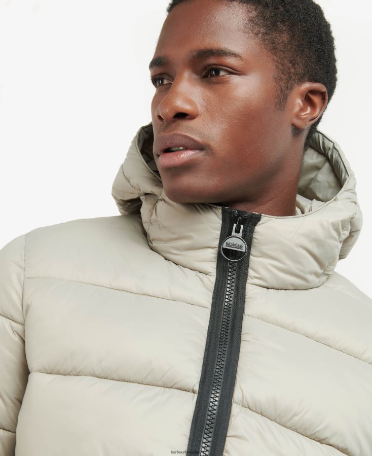 vêtements Barbour veste matelassée Legacy Bobber béton Hommes T2L6ZP136