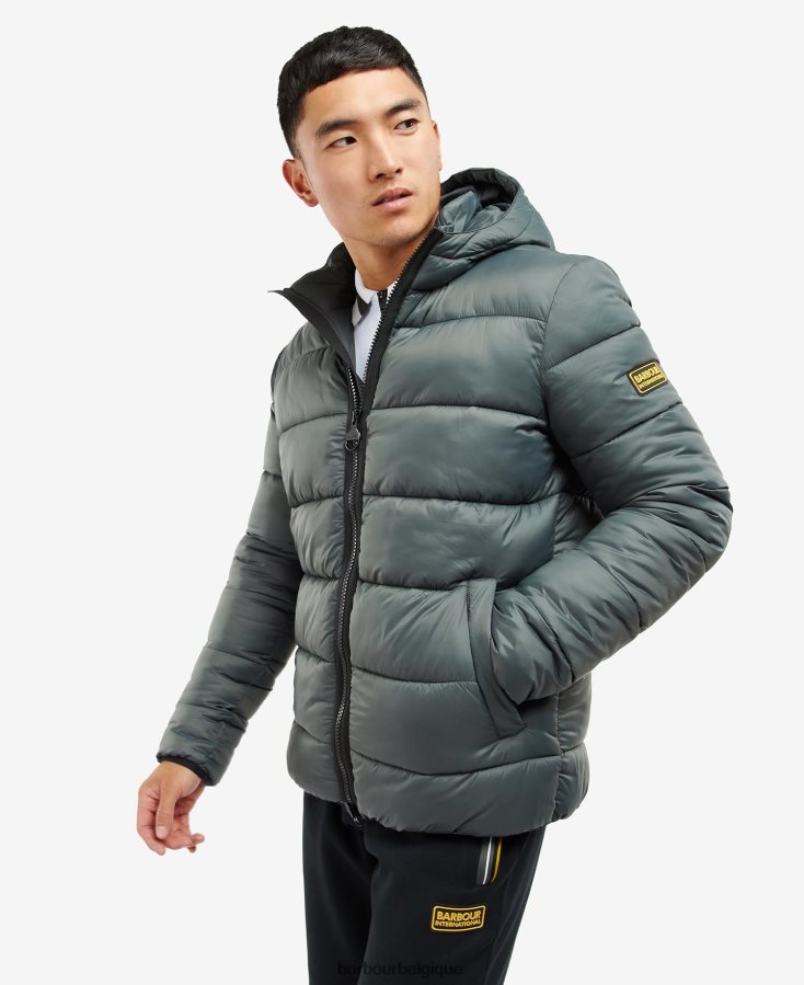 vêtements Barbour veste matelassée Legacy Bobber charbon Hommes T2L6ZP170