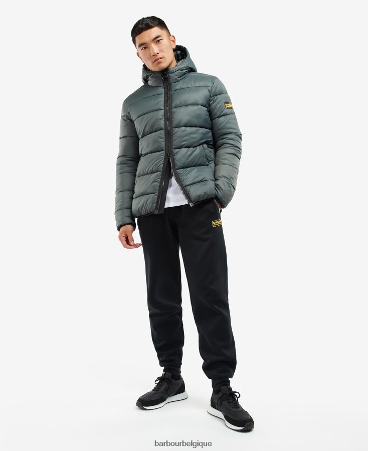 vêtements Barbour veste matelassée Legacy Bobber charbon Hommes T2L6ZP170