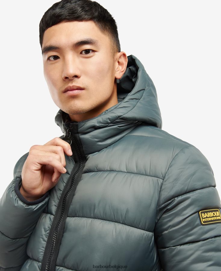 vêtements Barbour veste matelassée Legacy Bobber charbon Hommes T2L6ZP170