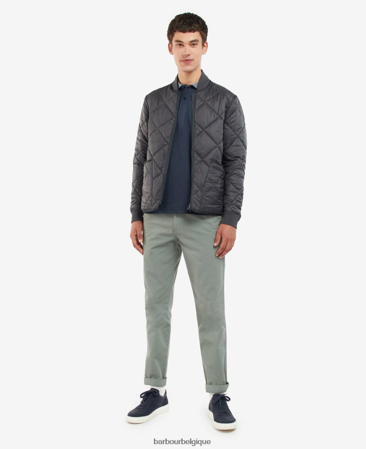 vêtements Barbour veste matelassée action liddesdale olive Hommes T2L6ZP112