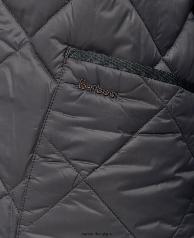 vêtements Barbour veste matelassée action liddesdale olive Hommes T2L6ZP112