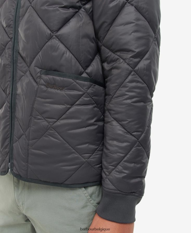 vêtements Barbour veste matelassée action liddesdale olive Hommes T2L6ZP112