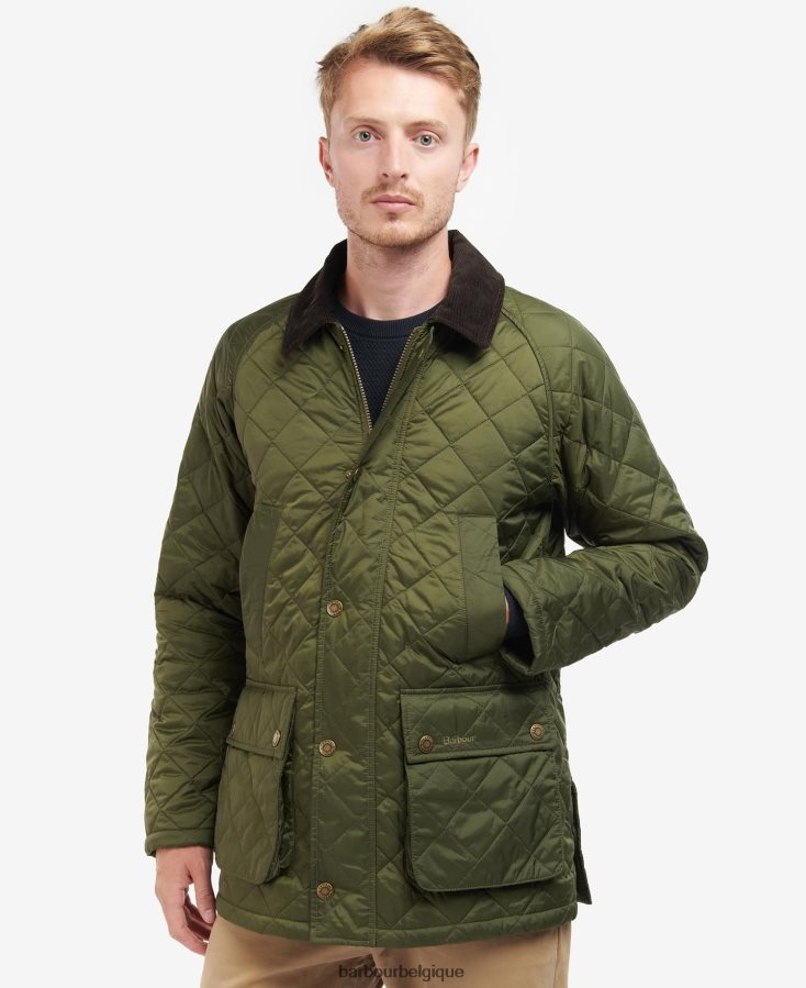 vêtements Barbour veste matelassée ashby olive Hommes T2L6ZP97
