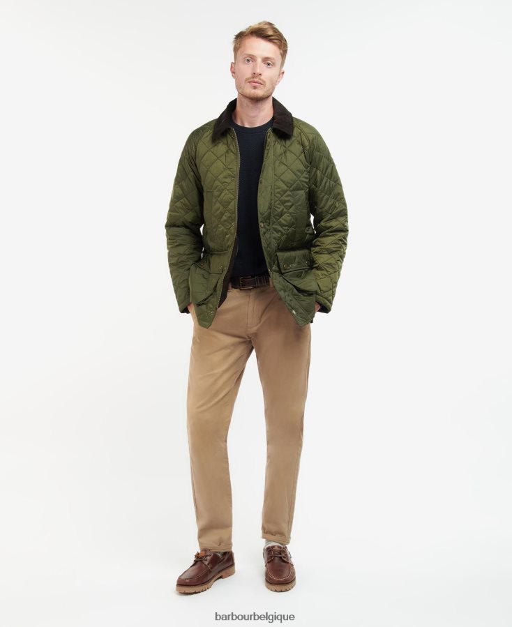 vêtements Barbour veste matelassée ashby olive Hommes T2L6ZP97
