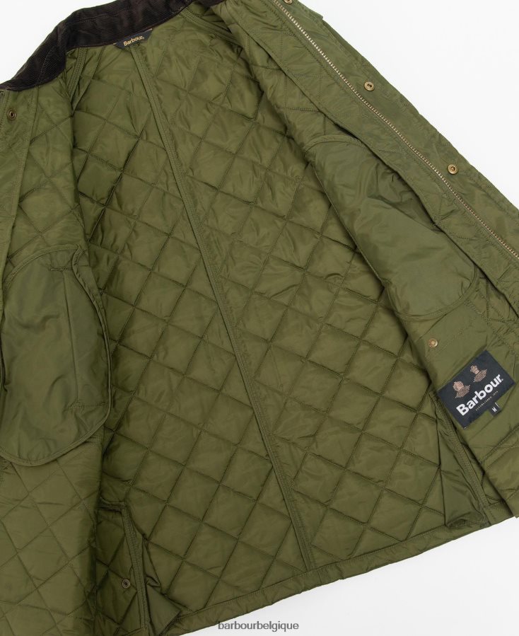 vêtements Barbour veste matelassée ashby olive Hommes T2L6ZP97