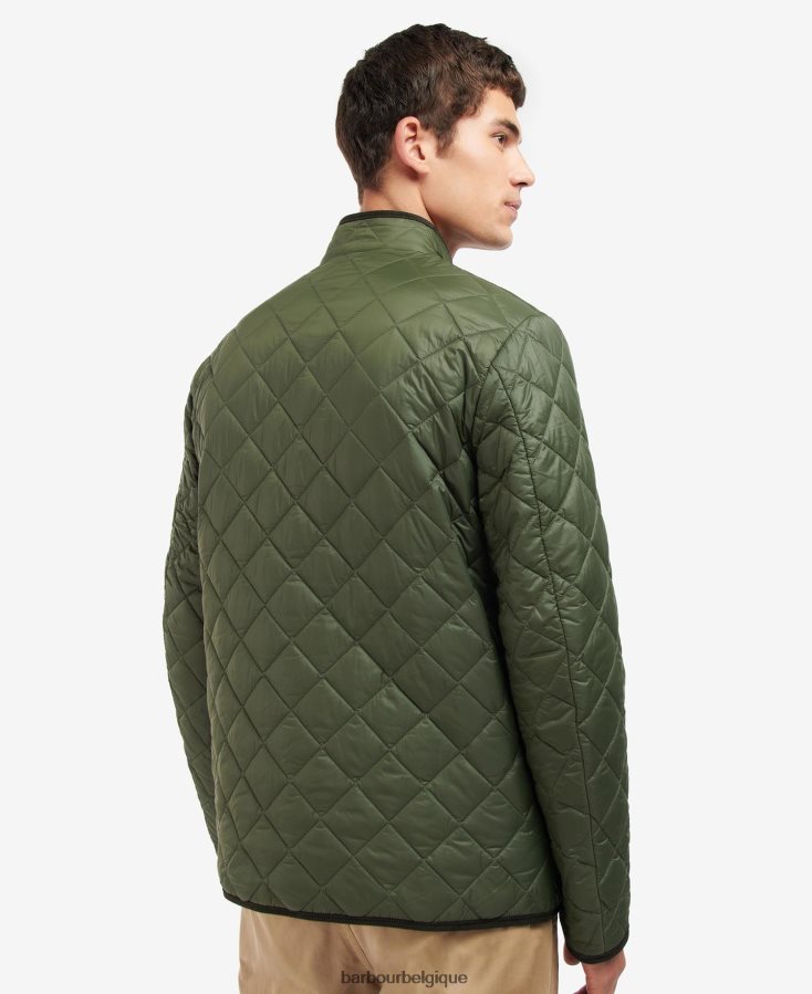 vêtements Barbour veste matelassée cavendish olive Hommes T2L6ZP127