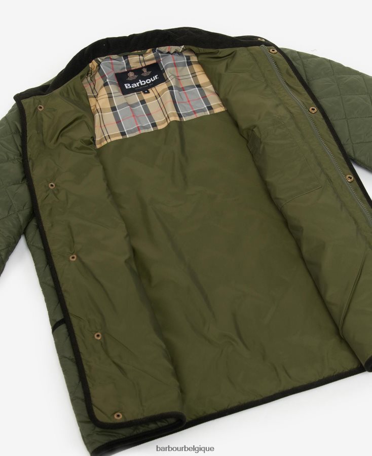 vêtements Barbour veste matelassée cavendish olive Hommes T2L6ZP127