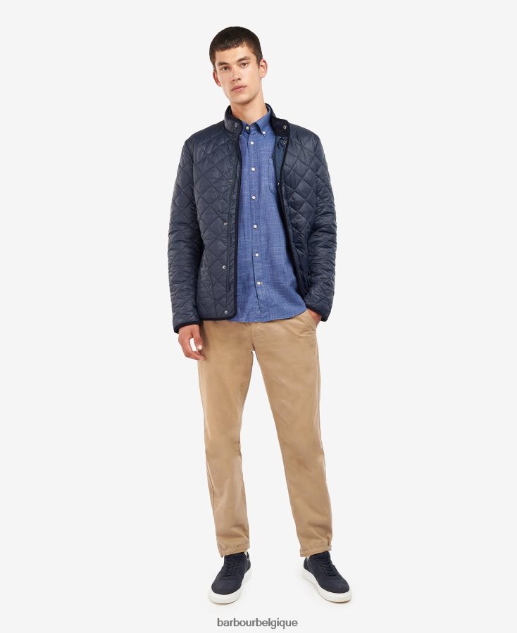 vêtements Barbour veste matelassée cavendish olive Hommes T2L6ZP130