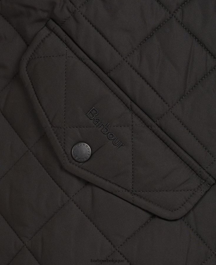 vêtements Barbour veste matelassée chelsea noir Hommes T2L6ZP81