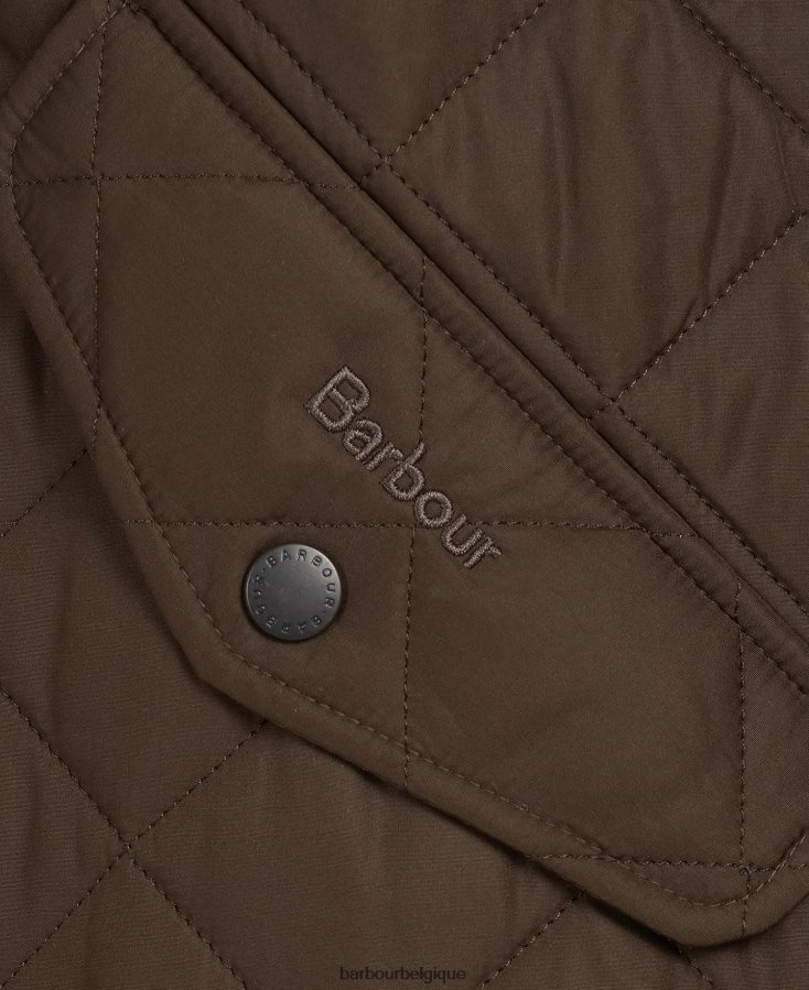 vêtements Barbour veste matelassée chelsea noir Hommes T2L6ZP89