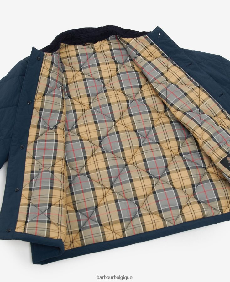 vêtements Barbour veste matelassée colindale marine classique Hommes T2L6ZP138