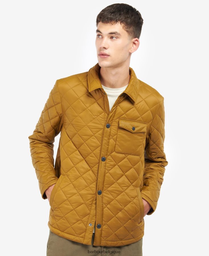 vêtements Barbour veste matelassée débutant roux Hommes T2L6ZP162