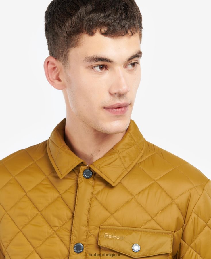 vêtements Barbour veste matelassée débutant roux Hommes T2L6ZP162