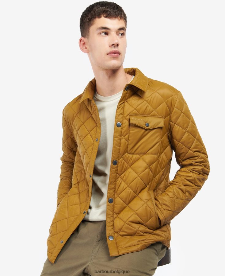 vêtements Barbour veste matelassée débutant roux Hommes T2L6ZP162