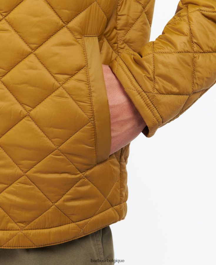 vêtements Barbour veste matelassée débutant roux Hommes T2L6ZP162