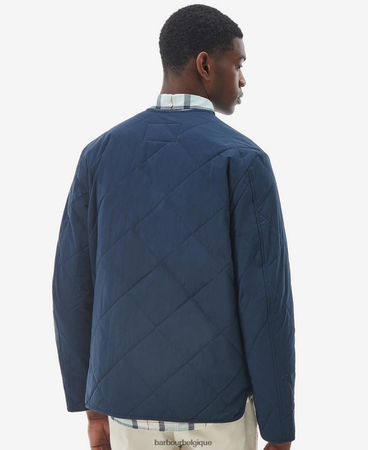 vêtements Barbour veste matelassée d\'été liddesdale tige de maïs Hommes T2L6ZP111