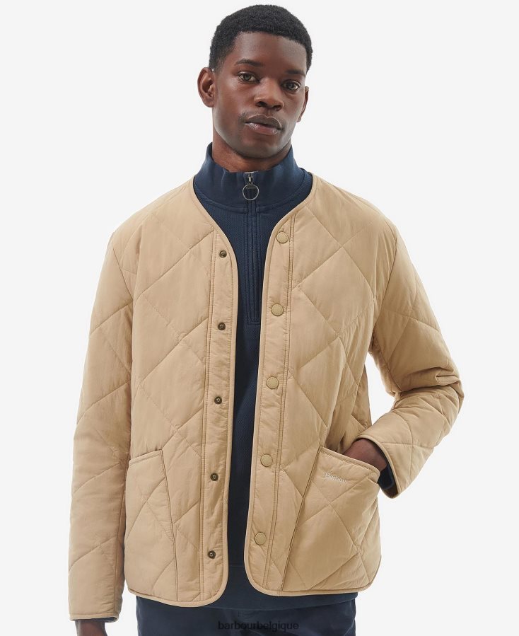 vêtements Barbour veste matelassée d'été liddesdale tige de maïs Hommes T2L6ZP139