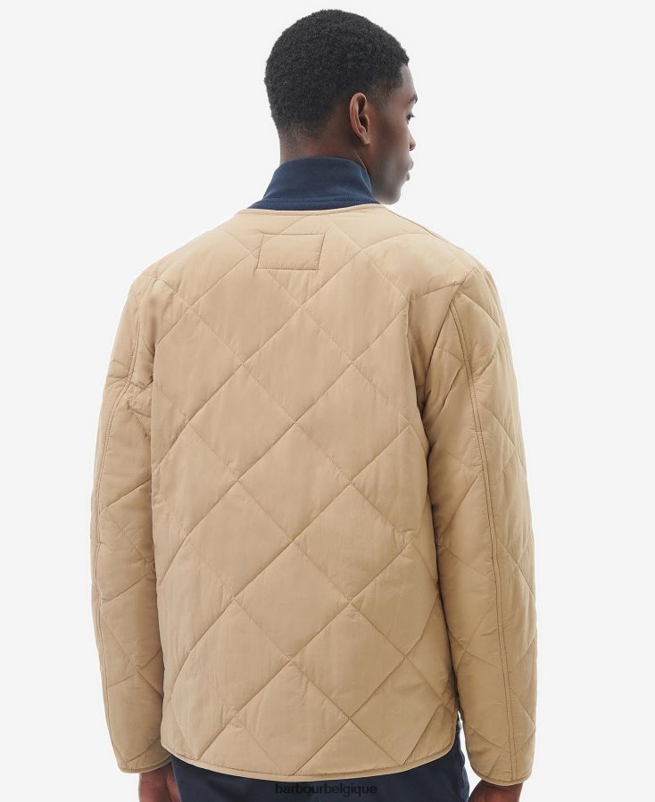 vêtements Barbour veste matelassée d\'été liddesdale tige de maïs Hommes T2L6ZP139