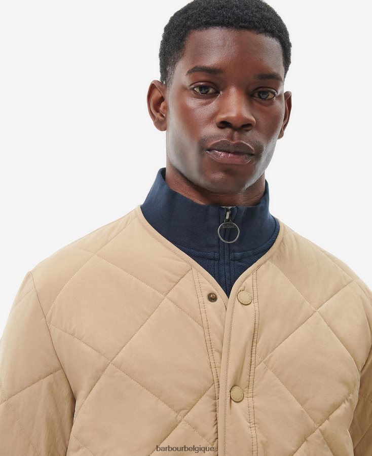 vêtements Barbour veste matelassée d\'été liddesdale tige de maïs Hommes T2L6ZP139