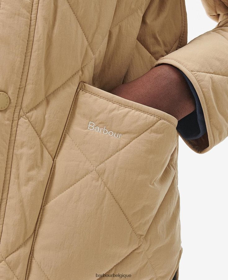 vêtements Barbour veste matelassée d\'été liddesdale tige de maïs Hommes T2L6ZP139