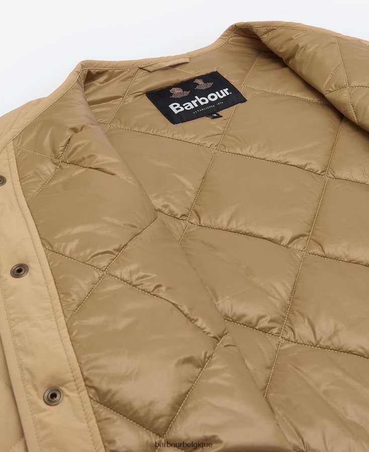 vêtements Barbour veste matelassée d\'été liddesdale tige de maïs Hommes T2L6ZP139