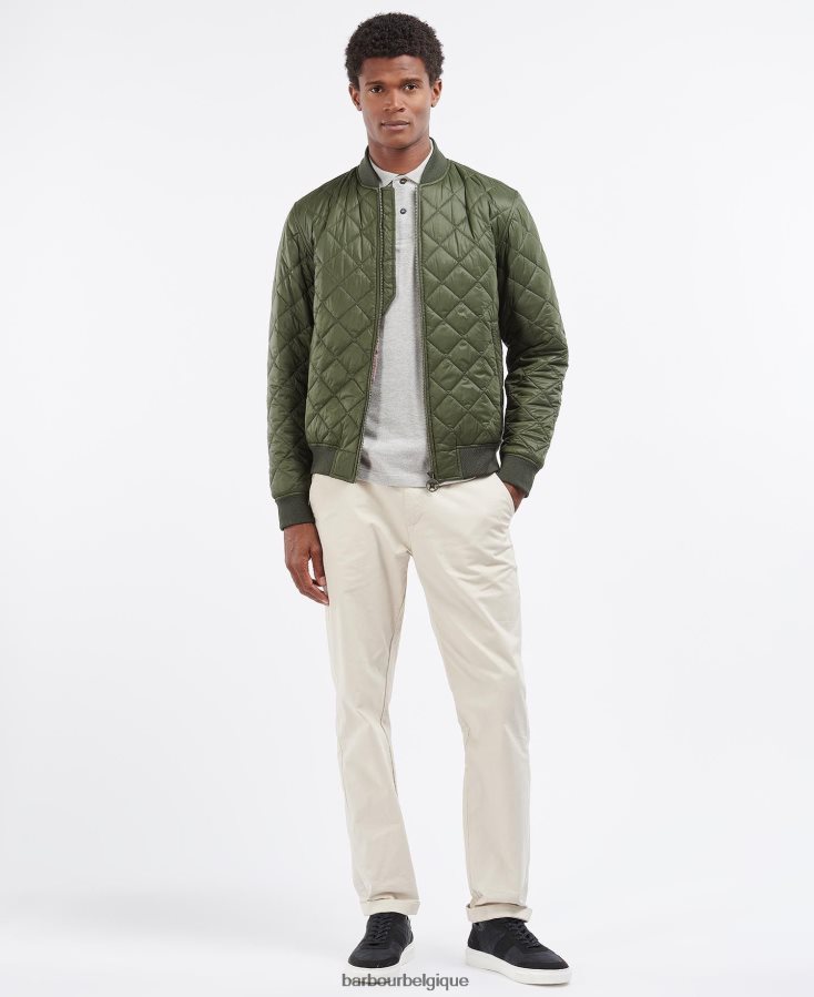 vêtements Barbour veste matelassée galento olive Hommes T2L6ZP110