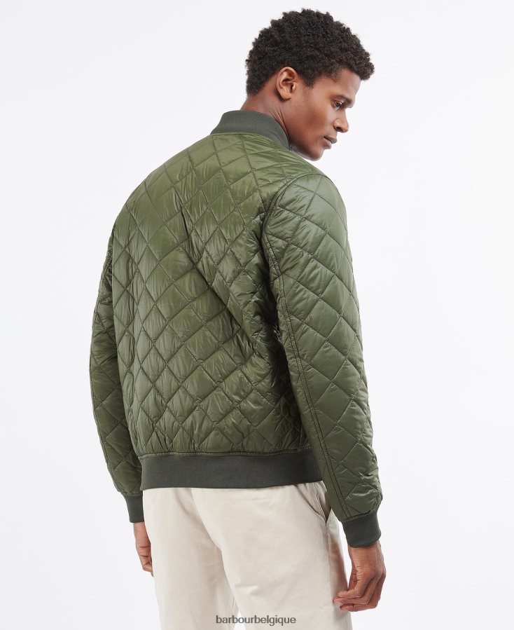 vêtements Barbour veste matelassée galento olive Hommes T2L6ZP110