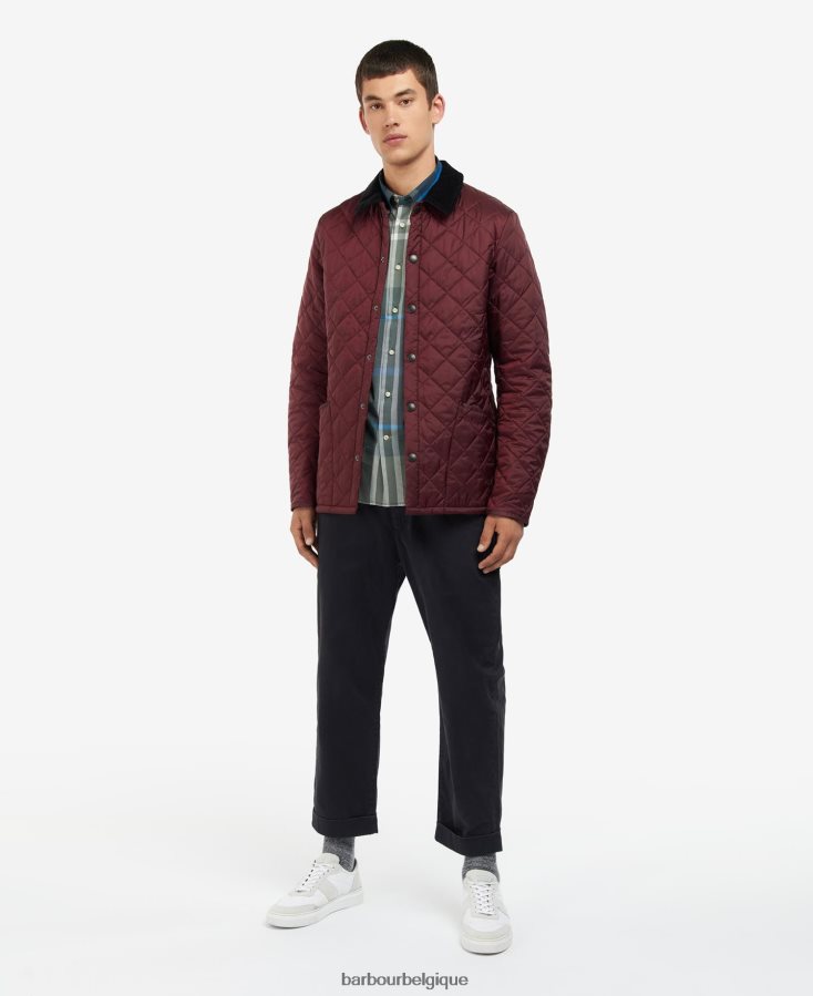 vêtements Barbour veste matelassée héritage liddesdale marine Hommes T2L6ZP100