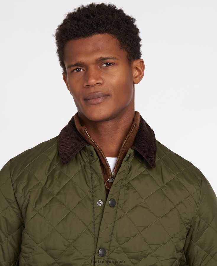 vêtements Barbour veste matelassée héritage liddesdale noir Hommes T2L6ZP77